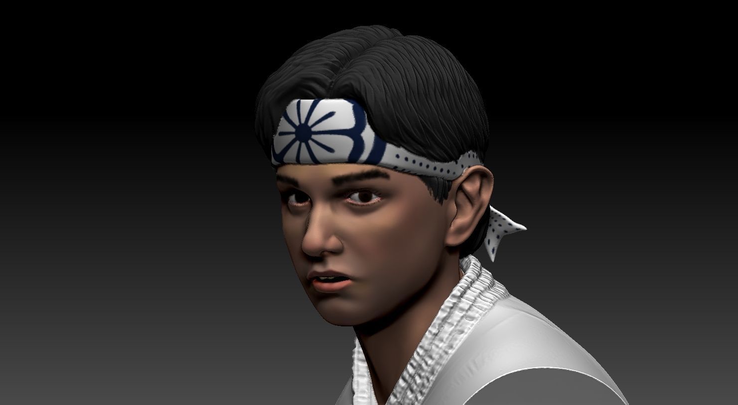 Daniel Larusso bust -Ralph Macchio -Printable