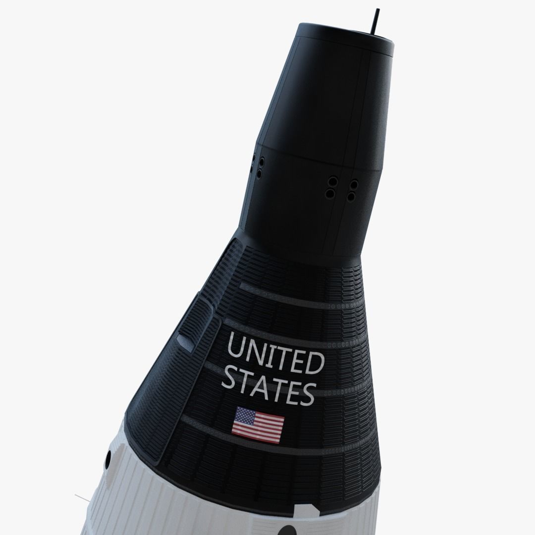 3D model Gemini Capsule VR / AR / low-poly | CGTrader