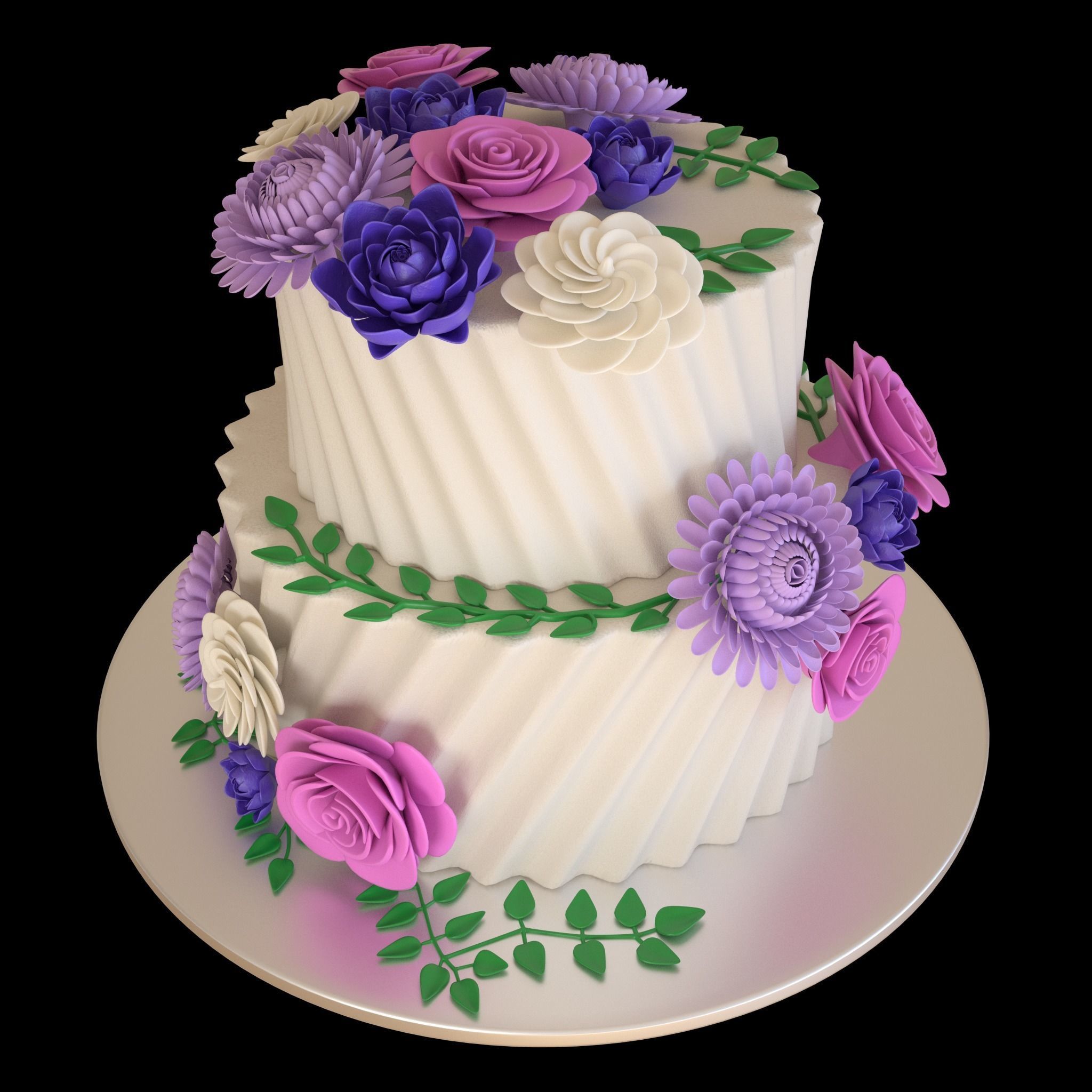 Floral cake