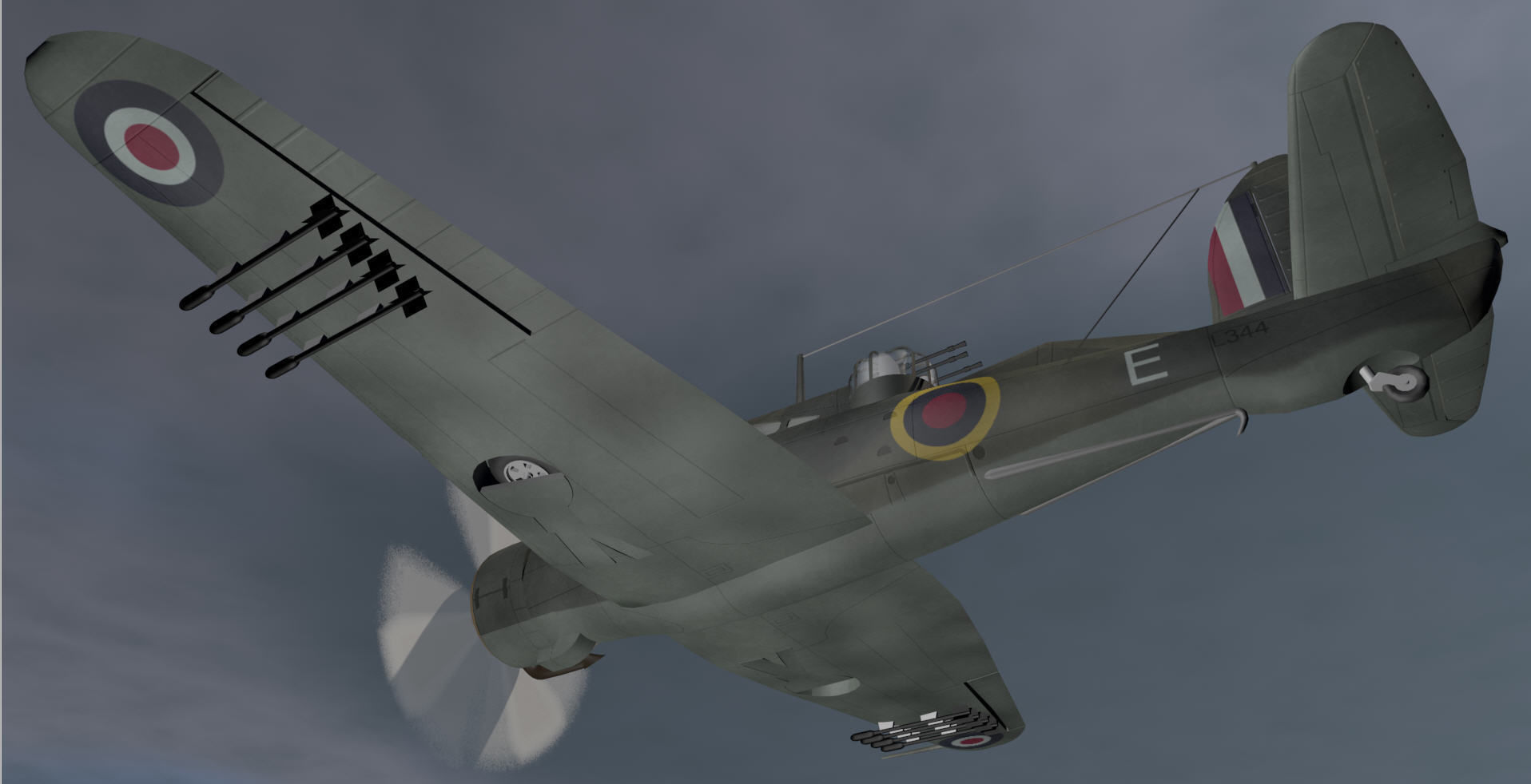 Blackburn B-25 Roc Mk-1 3D model | CGTrader