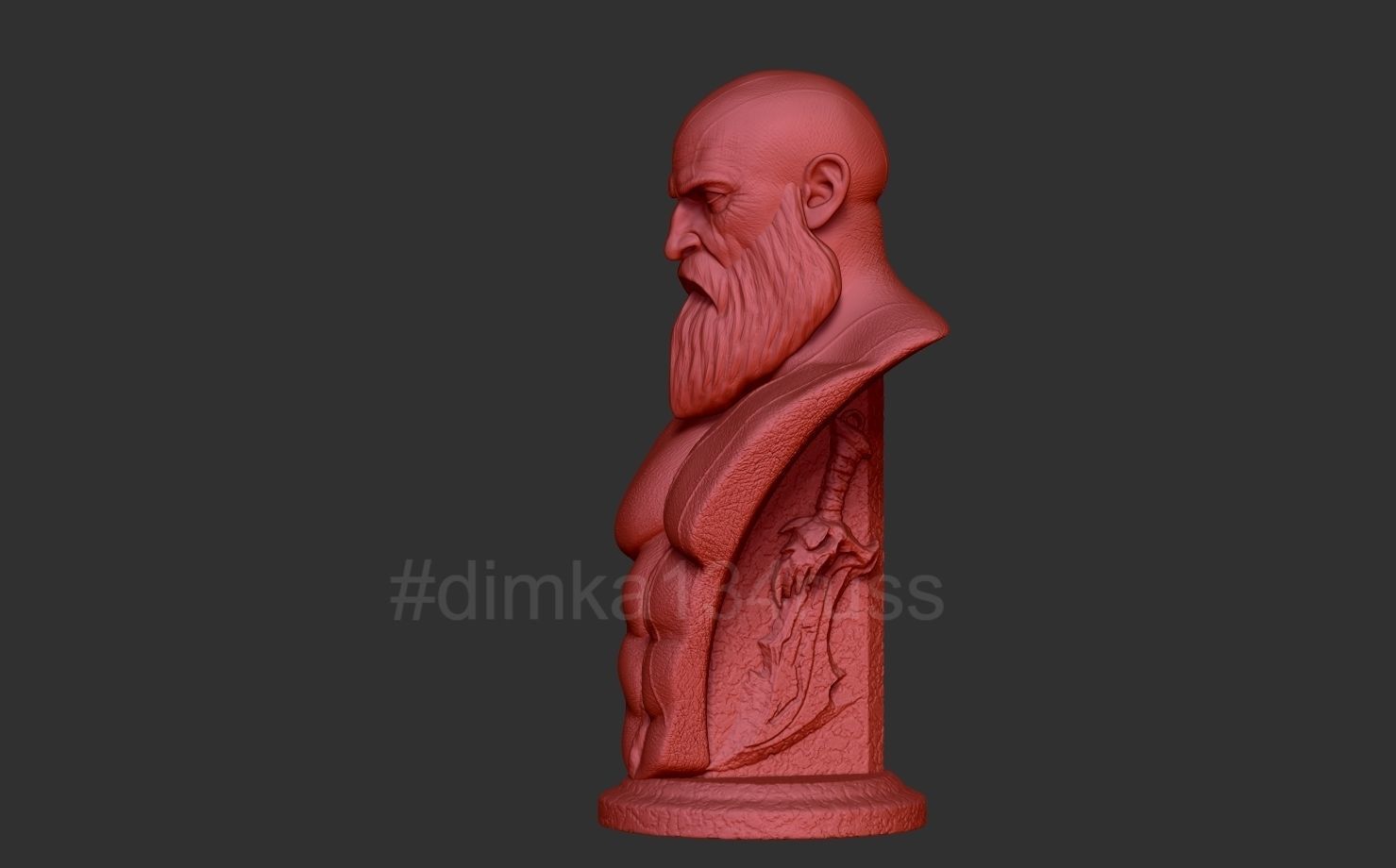god of war 3D model 3D printable | CGTrader