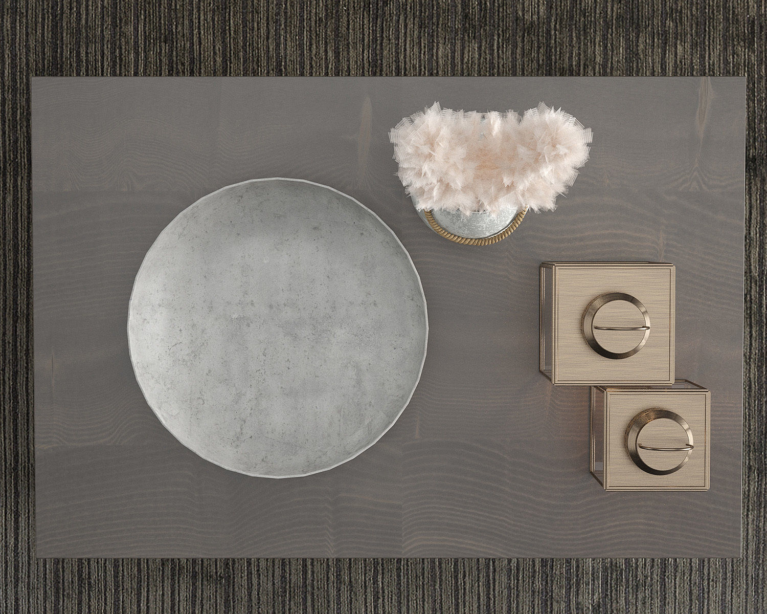 Modern Outdoor Wood Furniture Set 3D model CGTrader