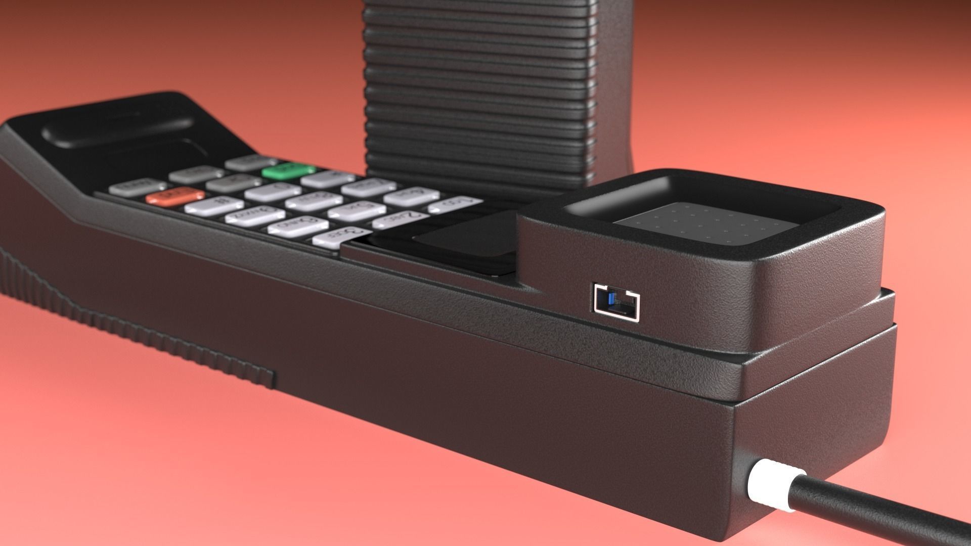 Cell Phone OKI 3D model CGTrader