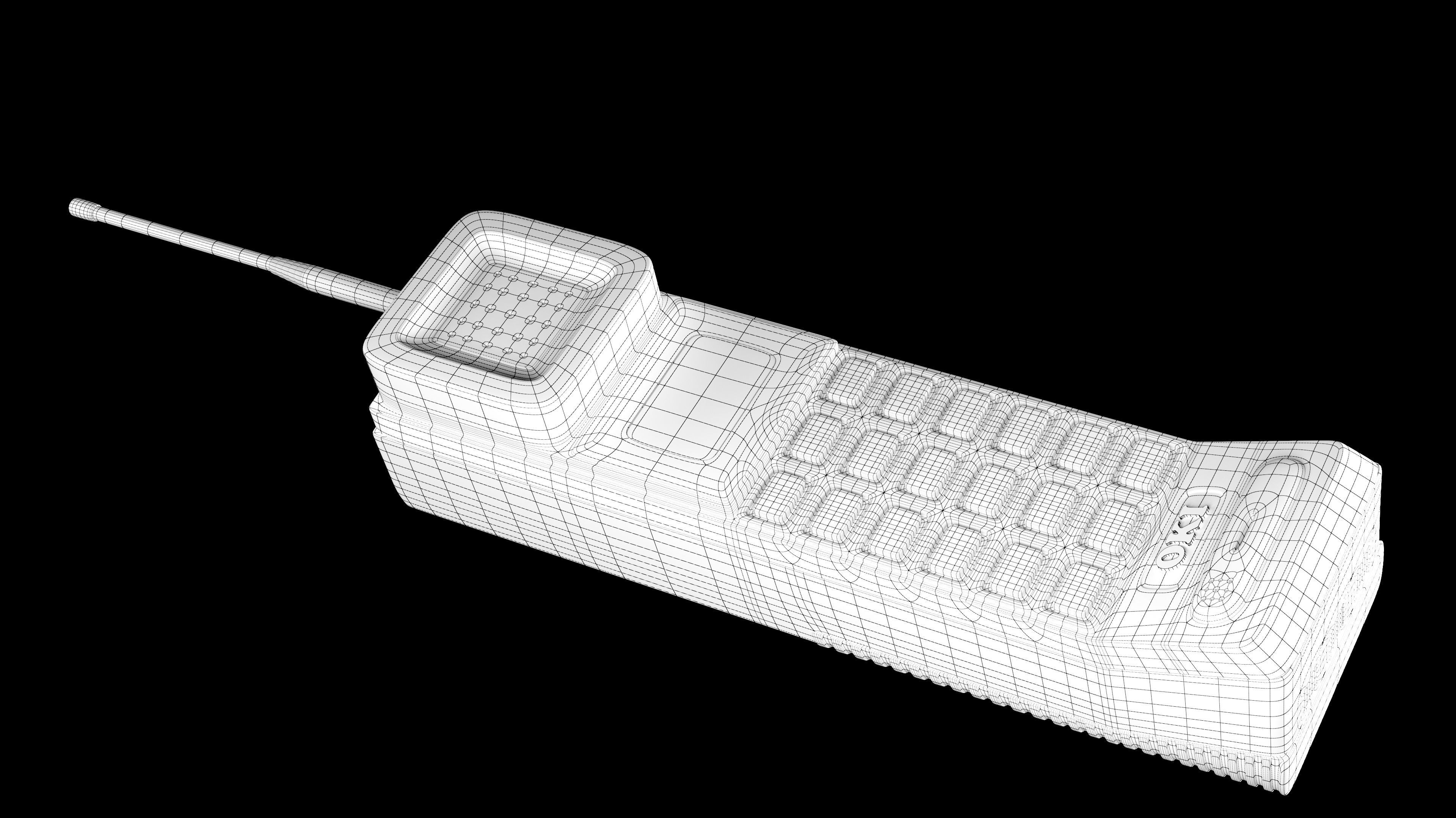 Cell Phone OKI 3D model CGTrader