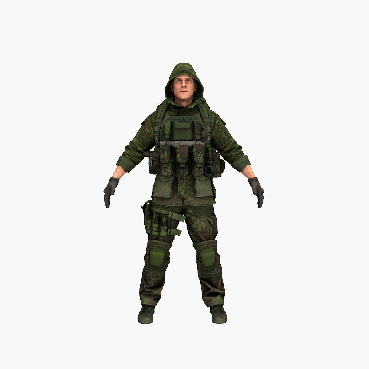 Terrorist V7 3D model | CGTrader