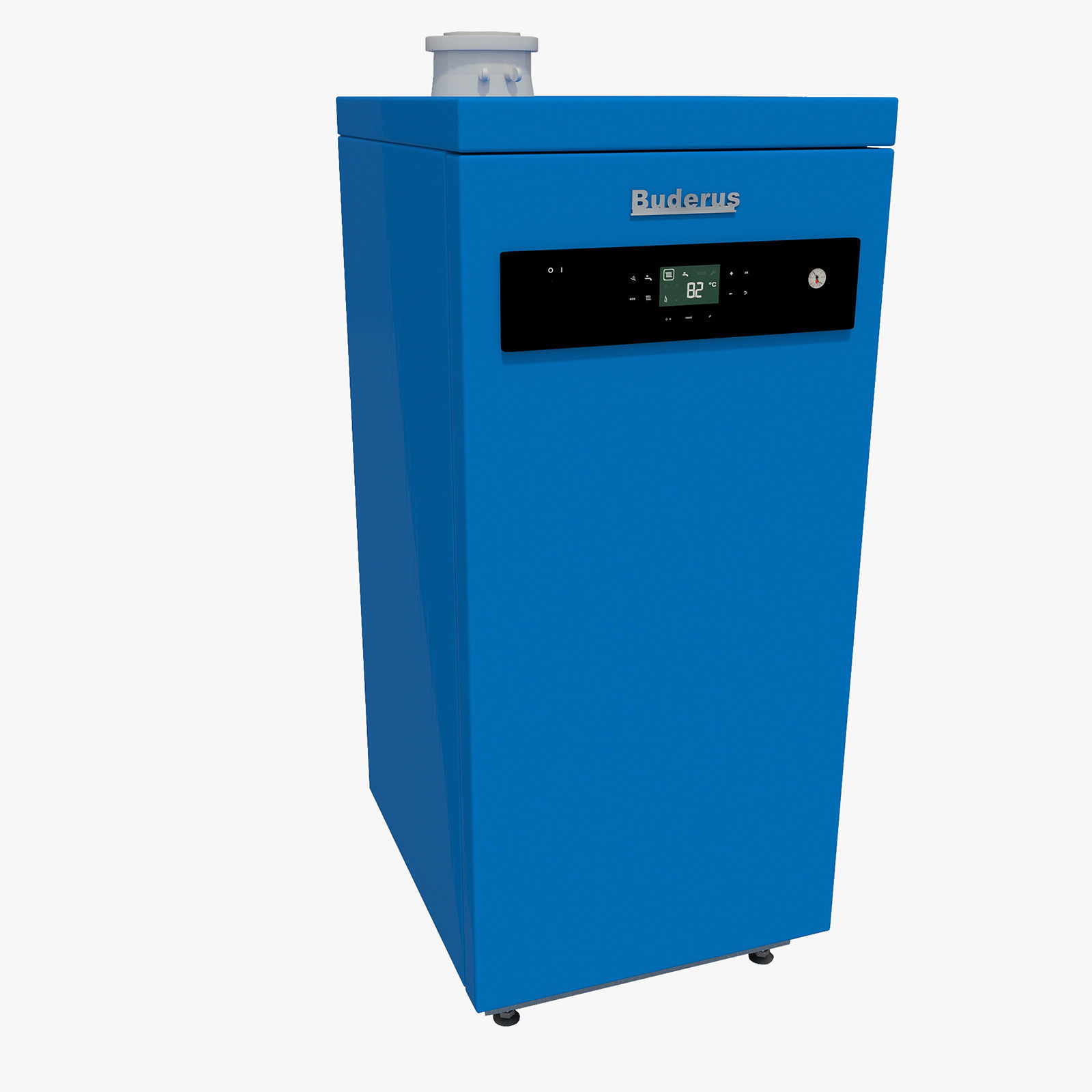 Floorstanding gas boiler 3D model CGTrader