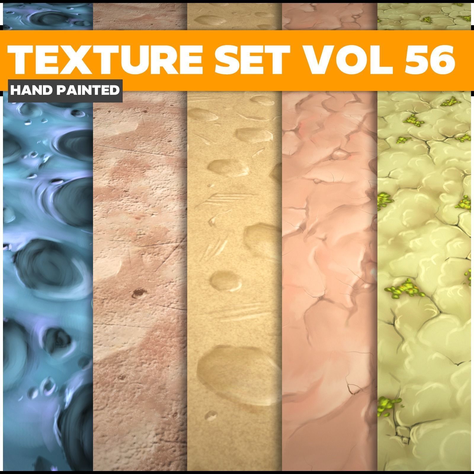 Terrain Vol 56 - Game PBR Textures