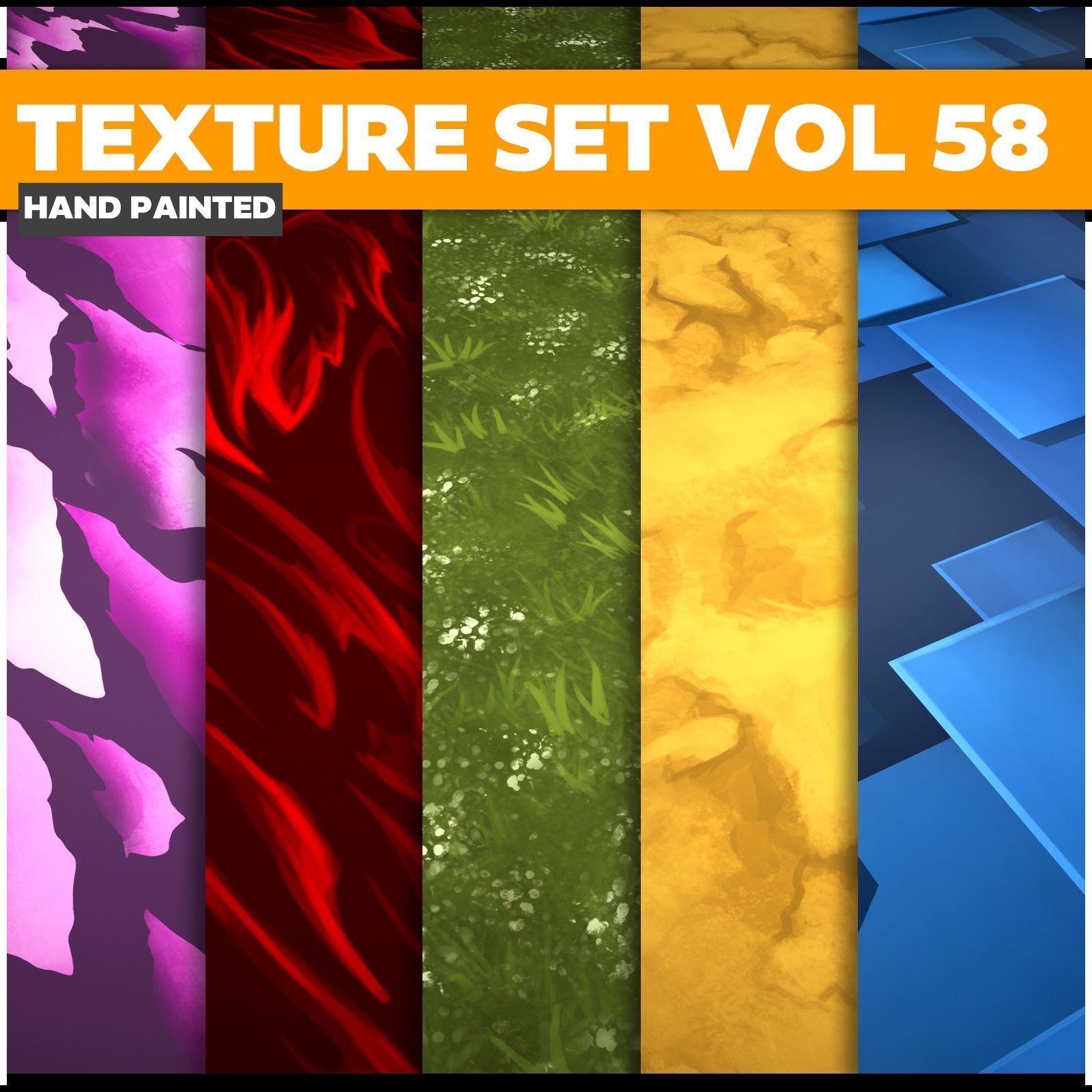 Surface Vol 58 - Game PBR Textures
