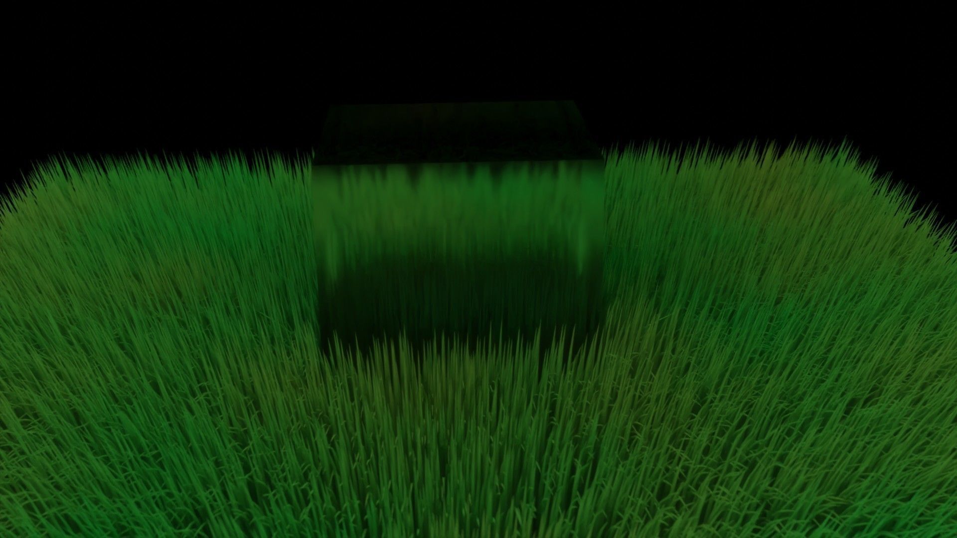 Grass simulation Blender 3D model animated CGTrader