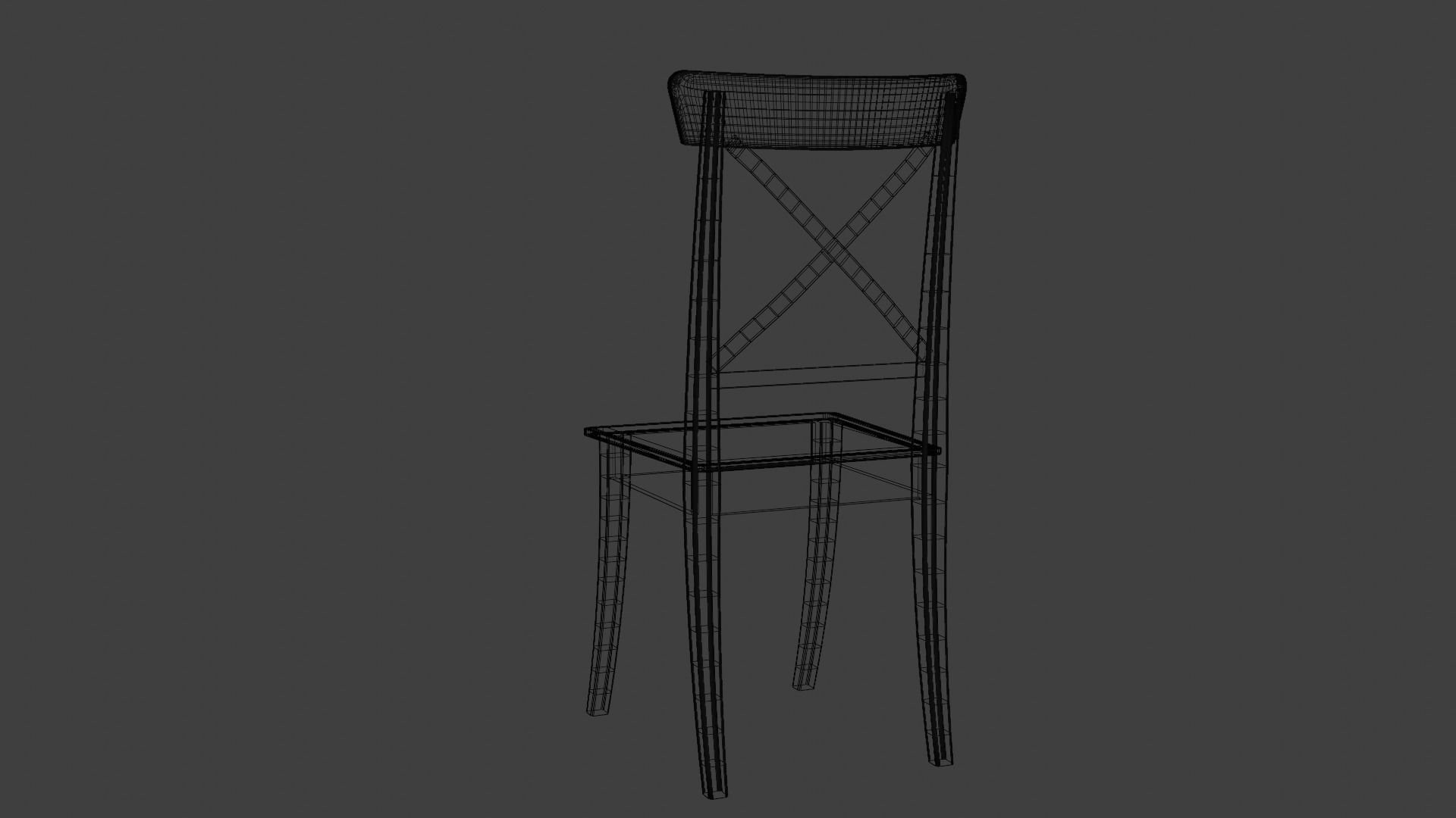 Kitchen Chair free 3D model CGTrader
