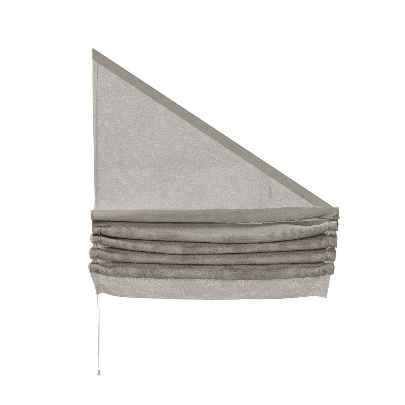 Roman blinds on triangular windows 3D model CGTrader