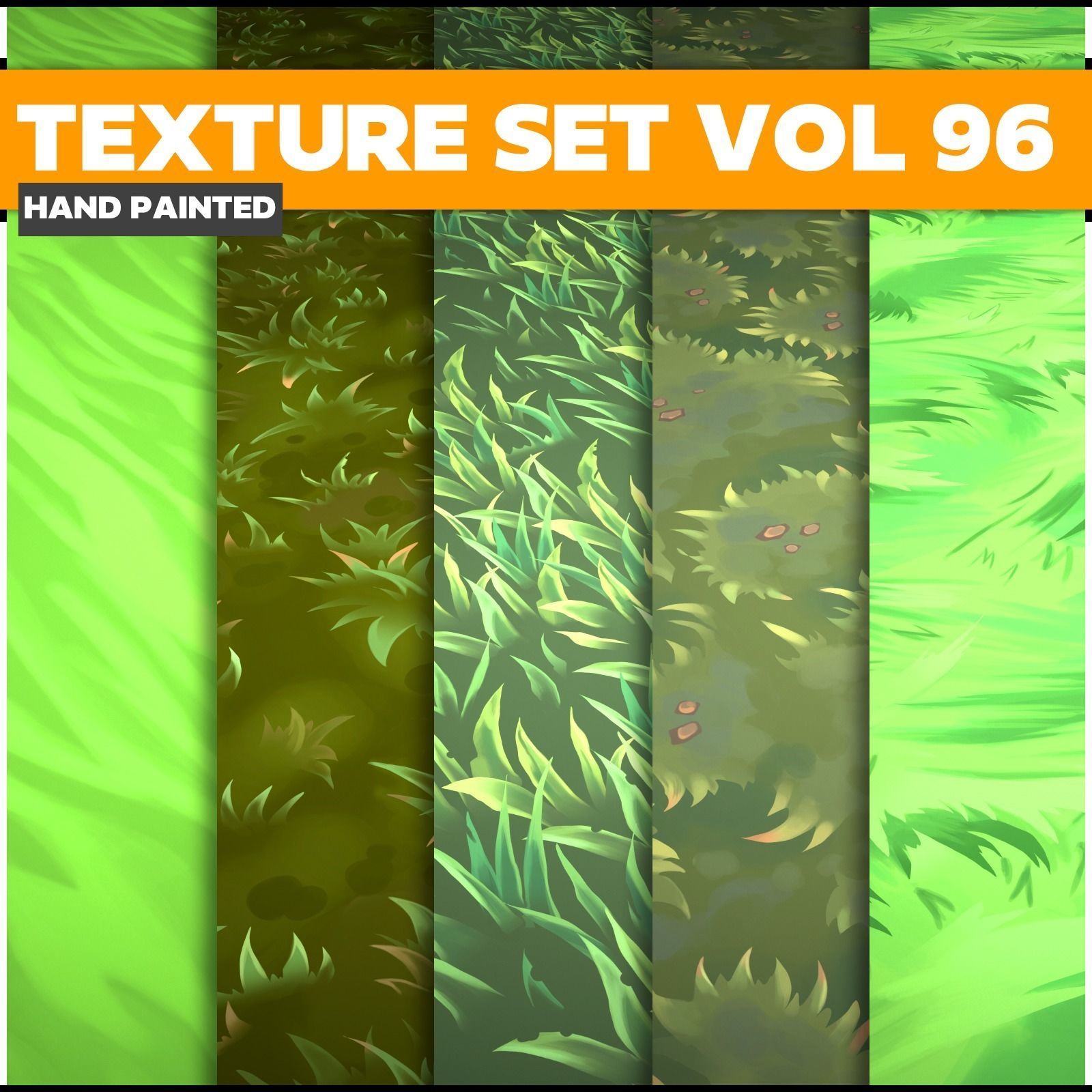 Grass Vol 96 - Game PBR Textures