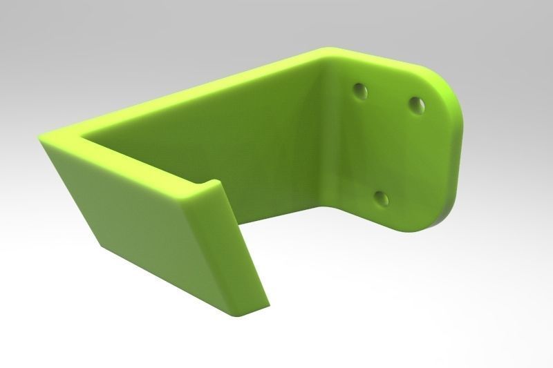 Bicycle Wall Mount 3D model 3D printable CGTrader