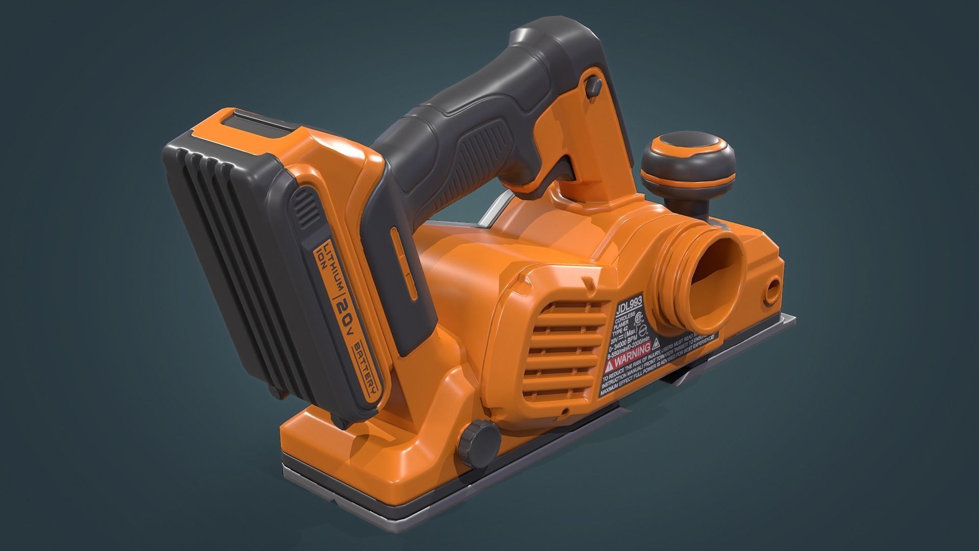 3D model Hand Held Planer VR / AR / lowpoly CGTrader
