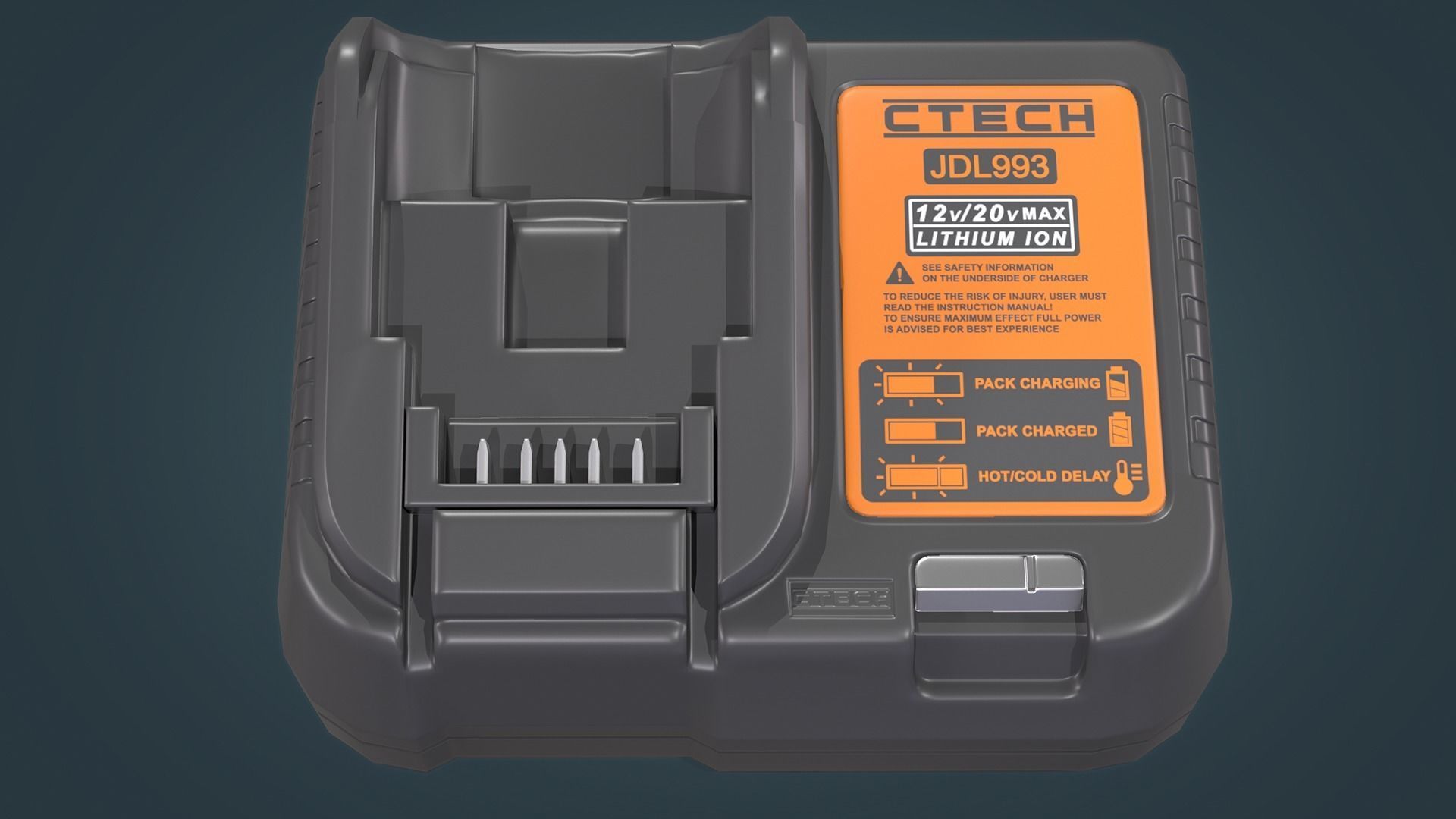 3D model Battery Charging Station VR / AR / lowpoly CGTrader