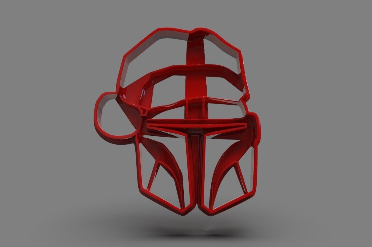 The Mandalorian Cookie Cutter X-mas