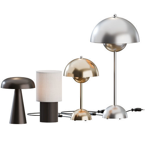 Table Lamps by andTradition 3D model | CGTrader