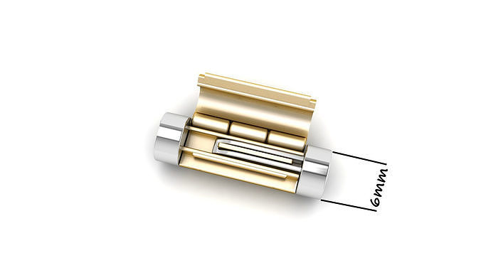 Round Bracelet 6mm Lock Box for Chain 