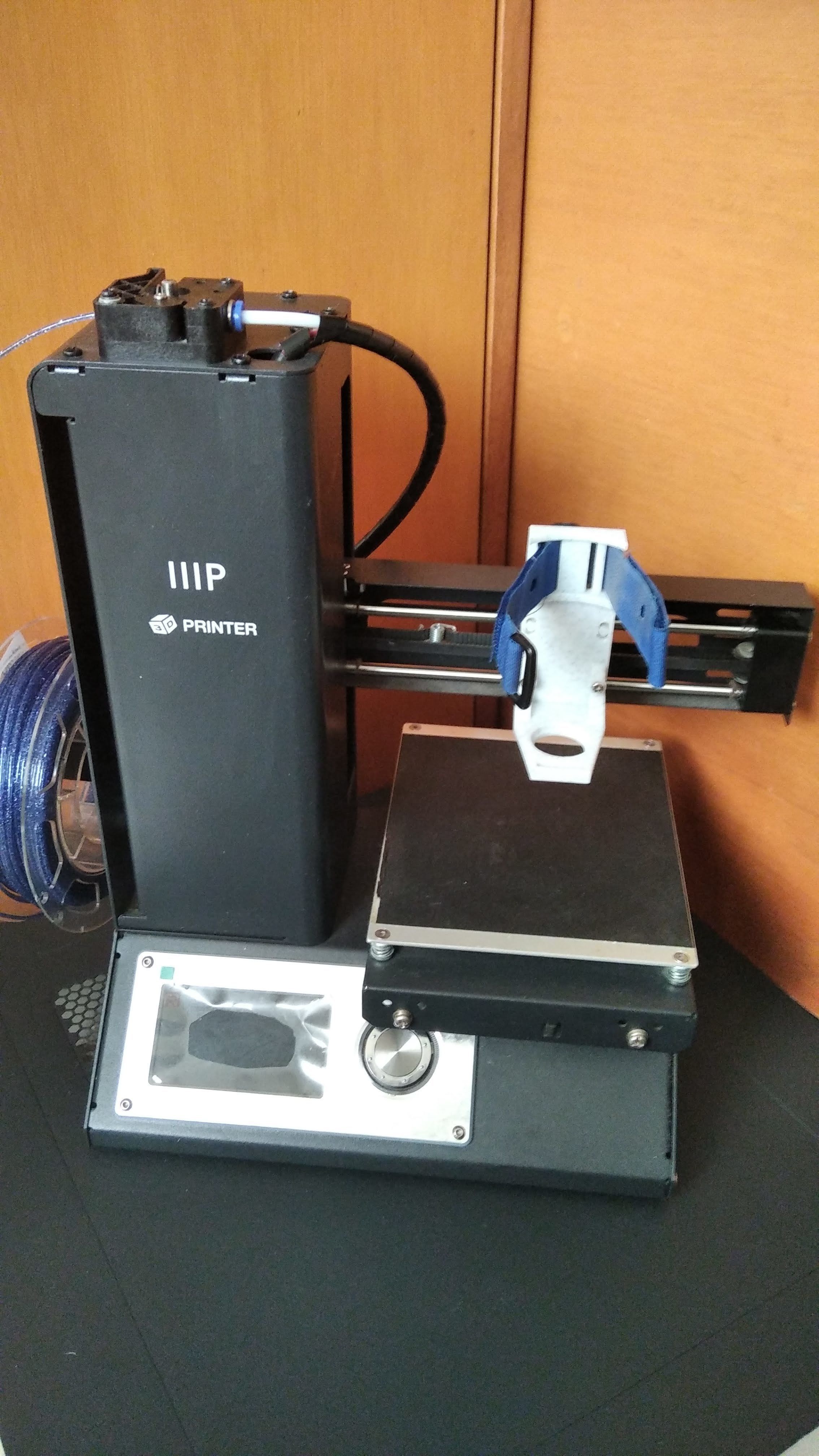 Dremel Drill Stand to turn Monoprice 3D IIIP printer into a CNC 3D