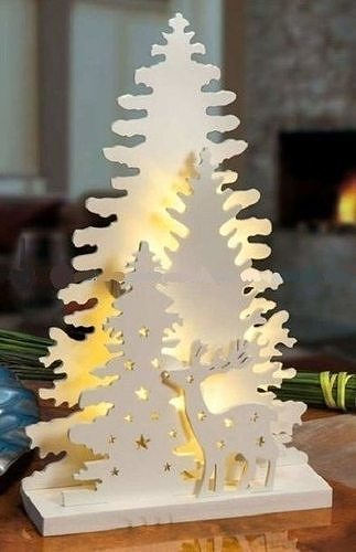 Christmas Tree Silhouette 3D model 3D printable | CGTrader
