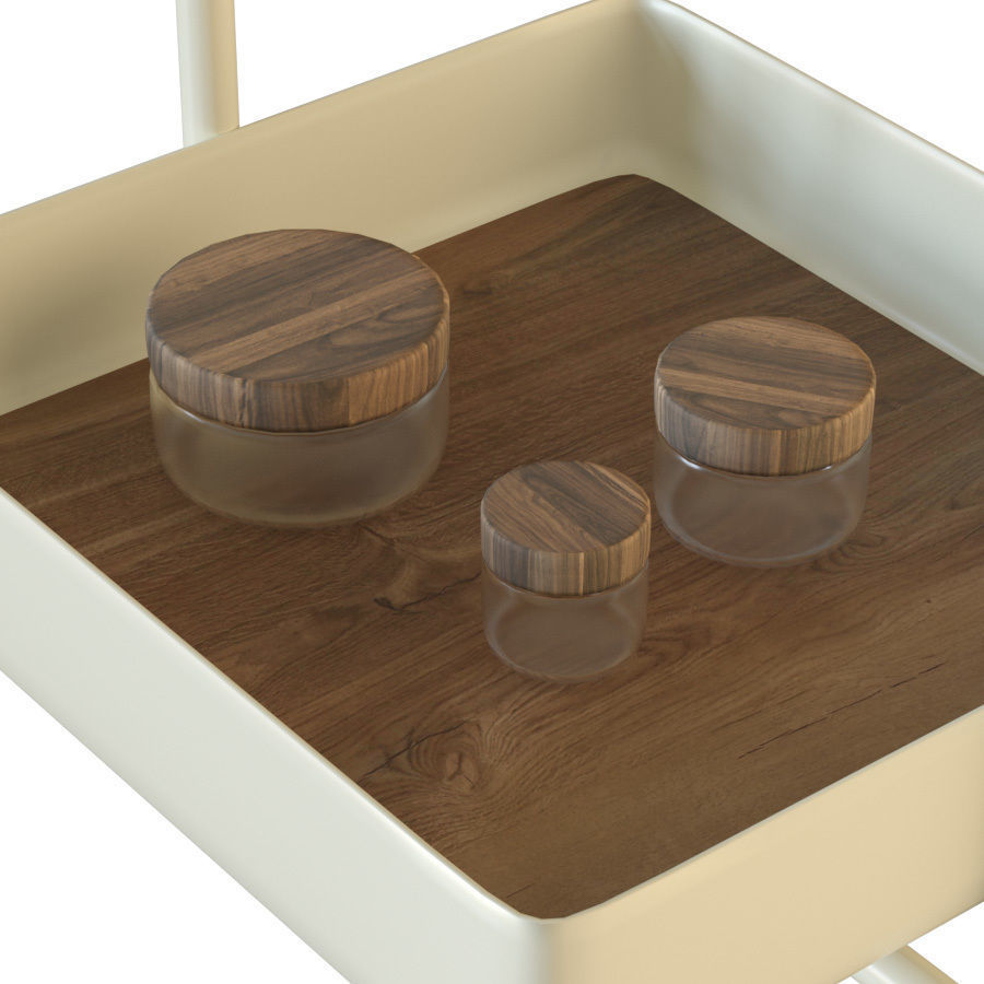 METAL AND WOOD STORAGE UNIT Zara home 3D model CGTrader