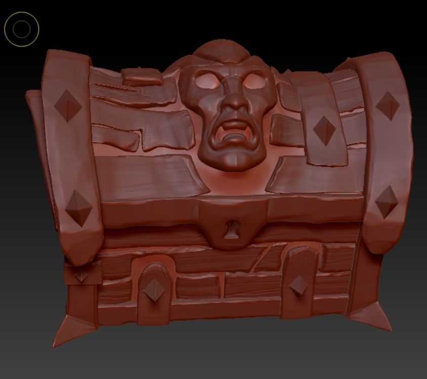 Sea of Thieves Chest of Rage 3D model 3D printable CGTrader