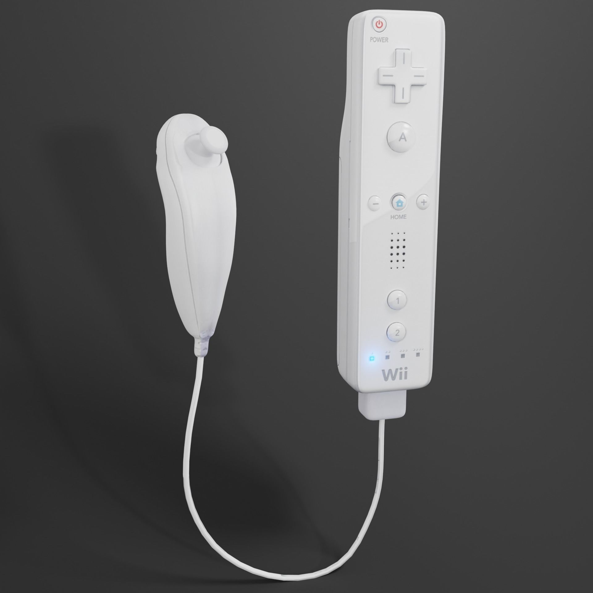 3D model Nintendo Wii Controller VR / AR / lowpoly CGTrader