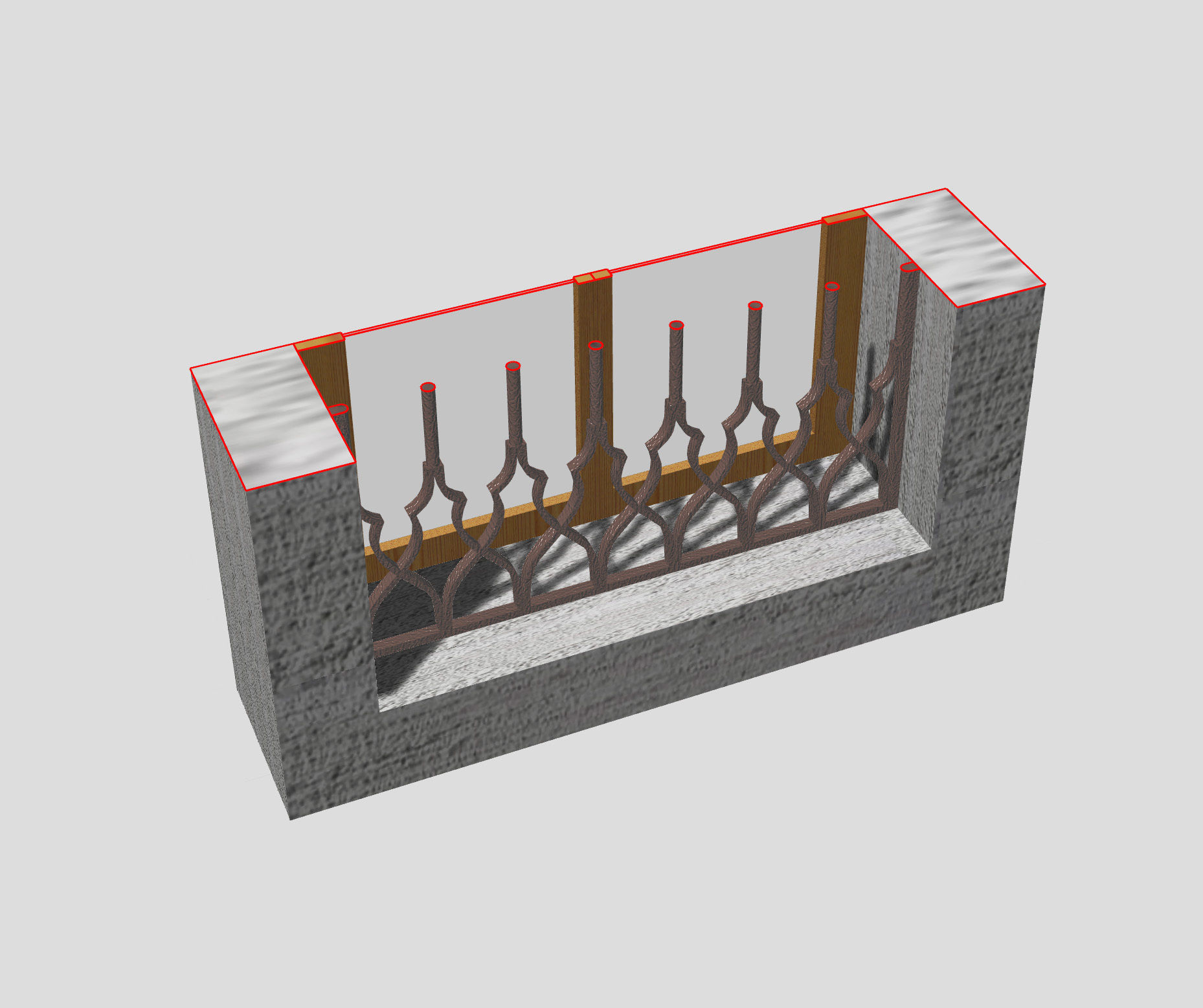 old window free 3D model CGTrader