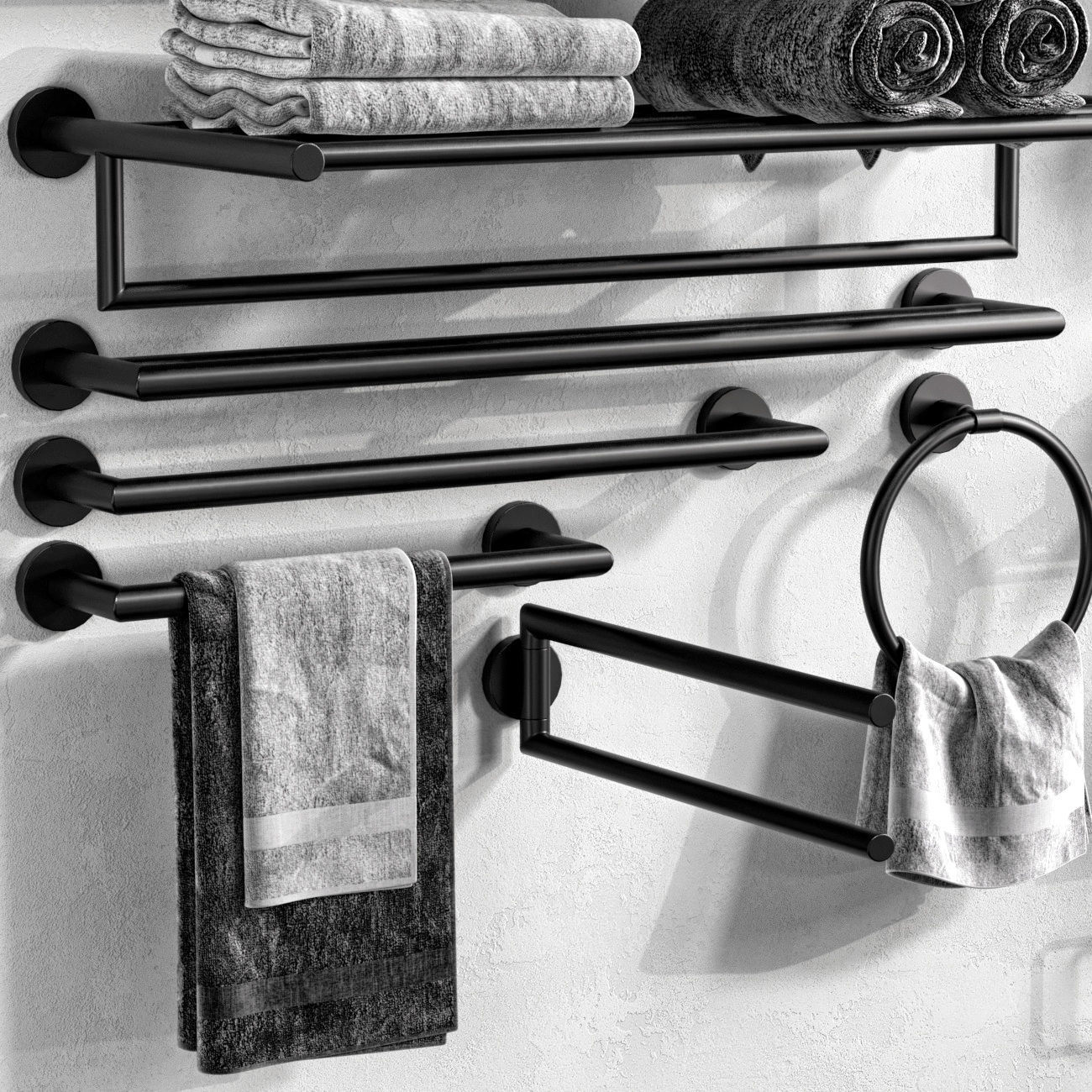 INDA GEALUNA bathroom accessories 3D model CGTrader