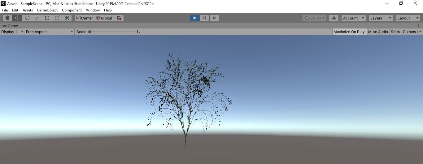 Pohon Krisdoren 3D model animated rigged | CGTrader