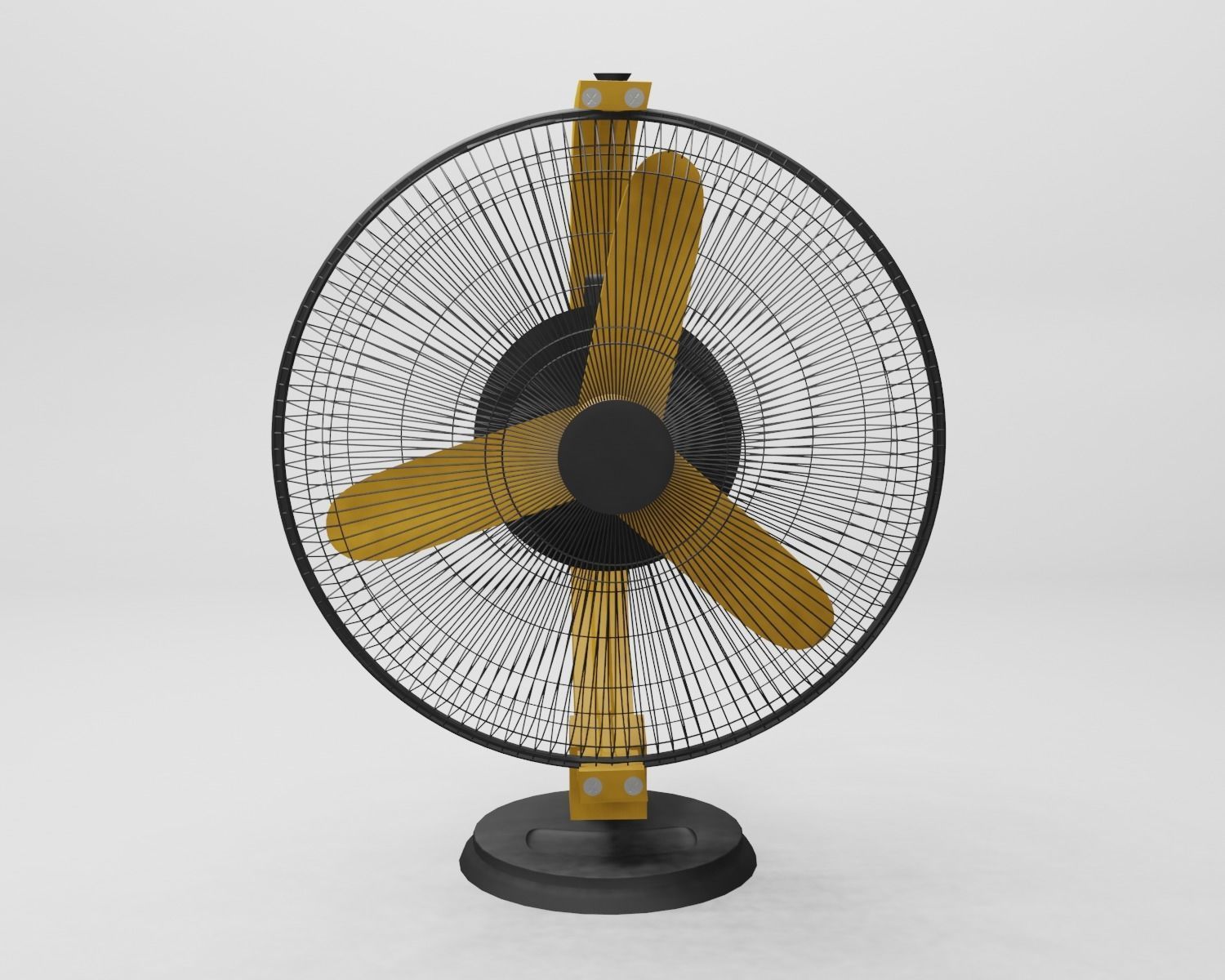 Table Fan low poly free VR / AR / lowpoly 3D model CGTrader