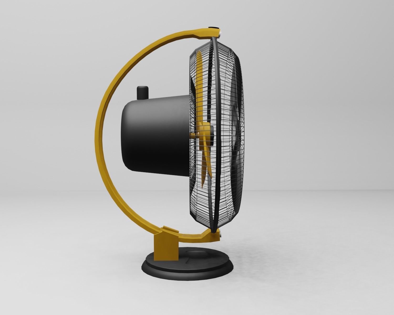 Table Fan low poly free VR / AR / lowpoly 3D model CGTrader