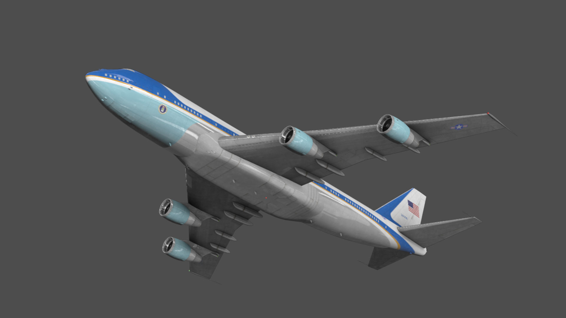 air force 3 d