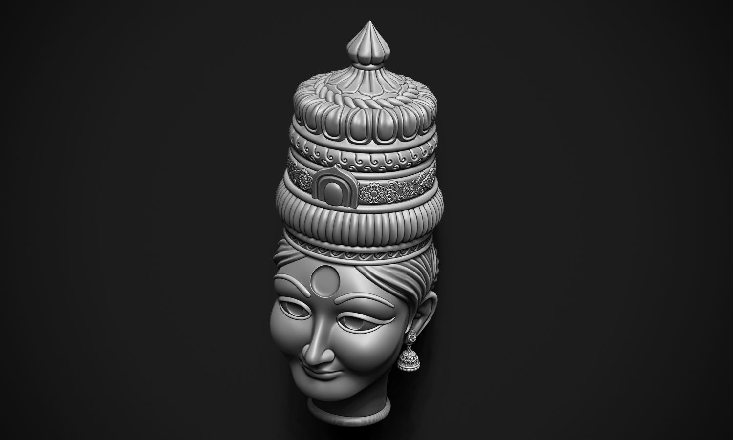 Goddess Head 3D model 3D printable | CGTrader