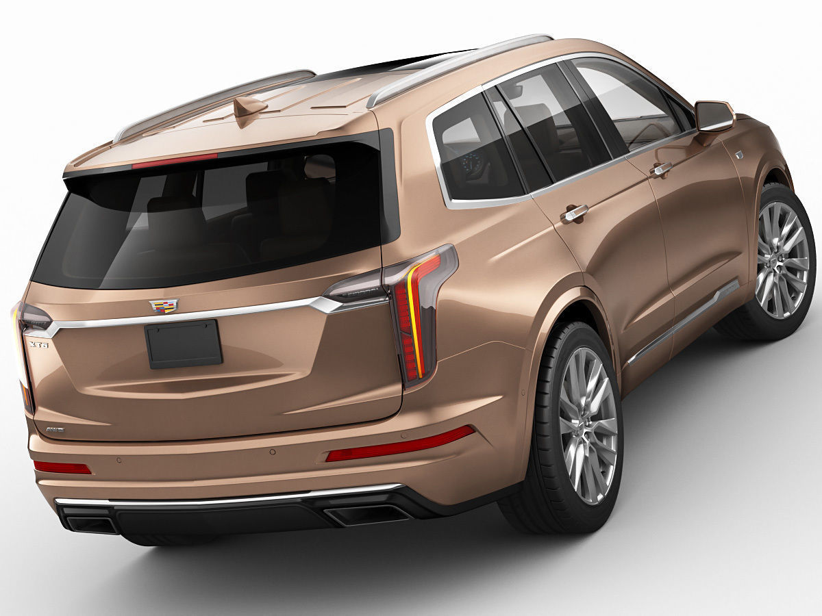 Cadillac XT6 3D model CGTrader