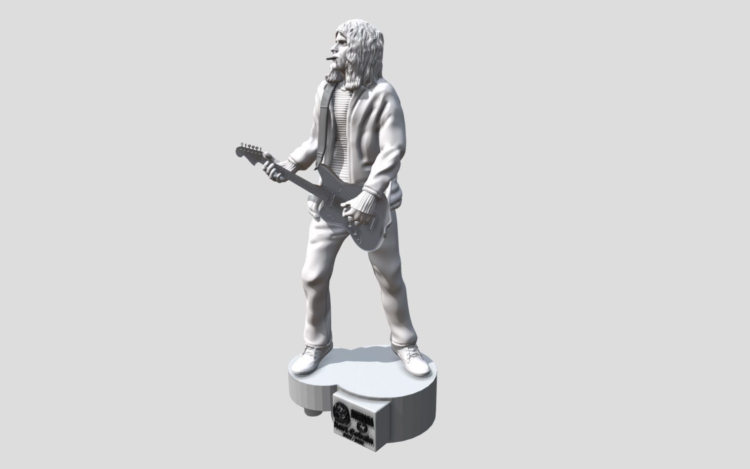 KURT COBAIN - 3DPRINTING 3D model 3D printable | CGTrader