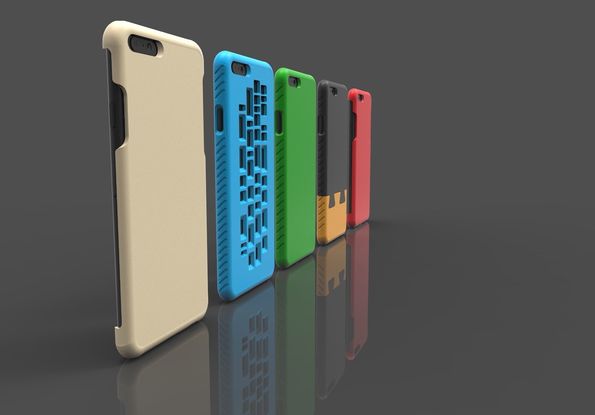 Cover for Iphone 7plus PLA or TPU 3D model 3D printable CGTrader