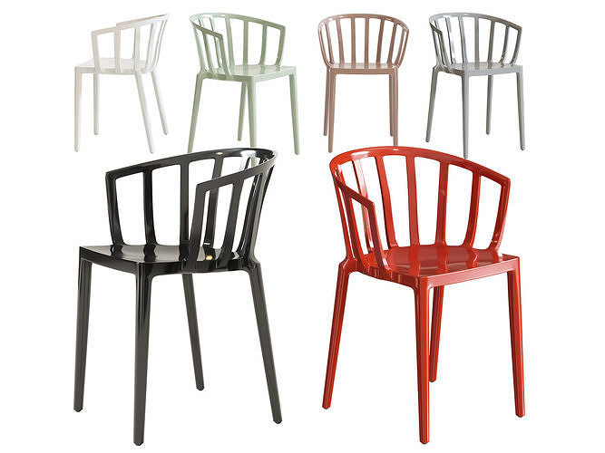 Venice chair by Kartell 3D model CGTrader