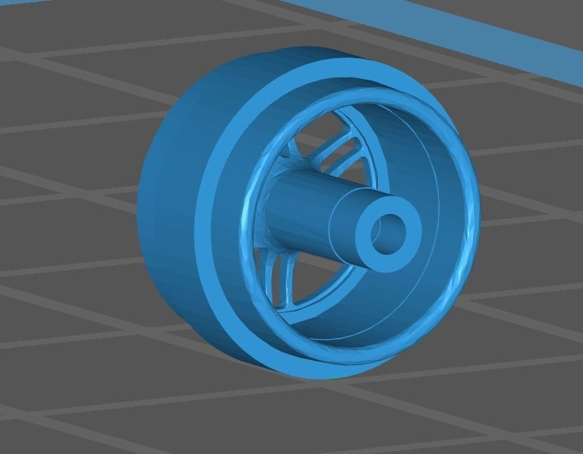 Double Six Hotwheels Rims 3D model 3D printable | CGTrader