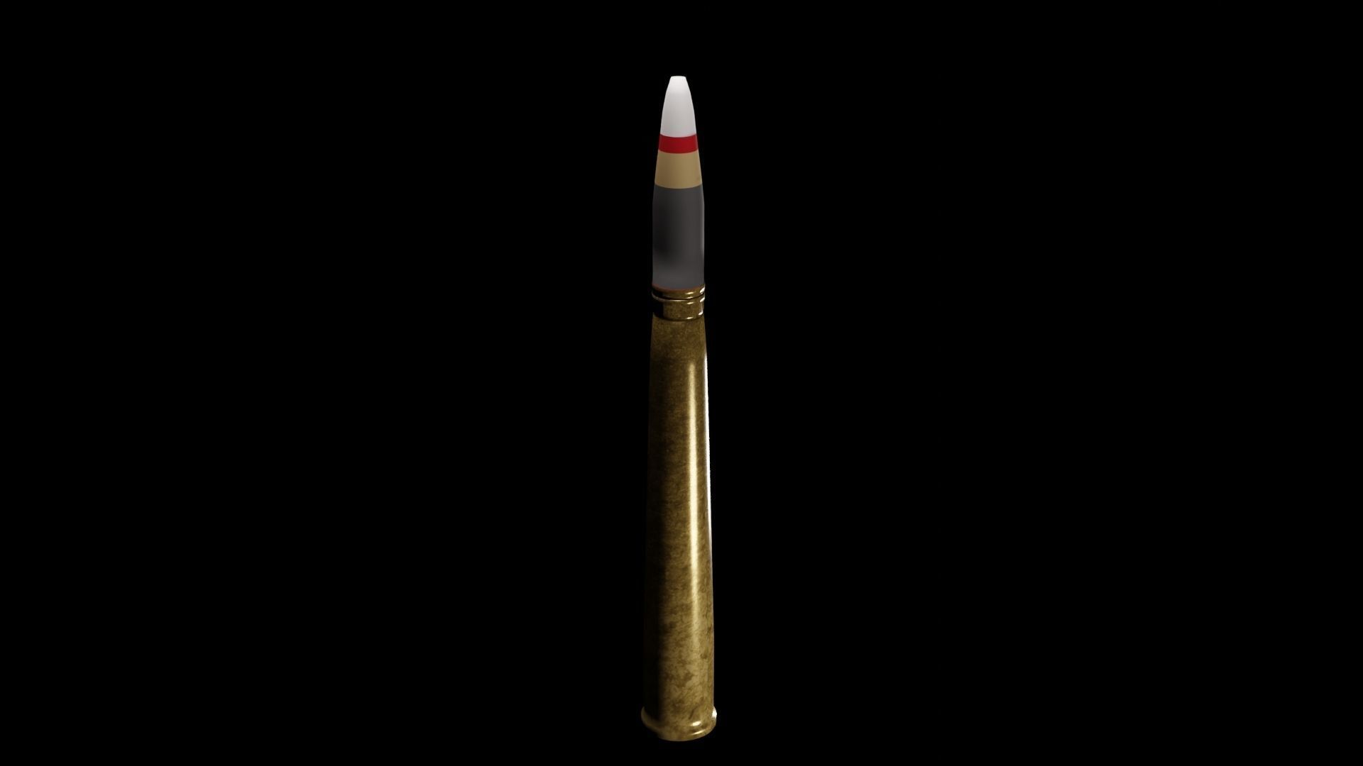 40mm L70 Bofors Round 3D model | CGTrader