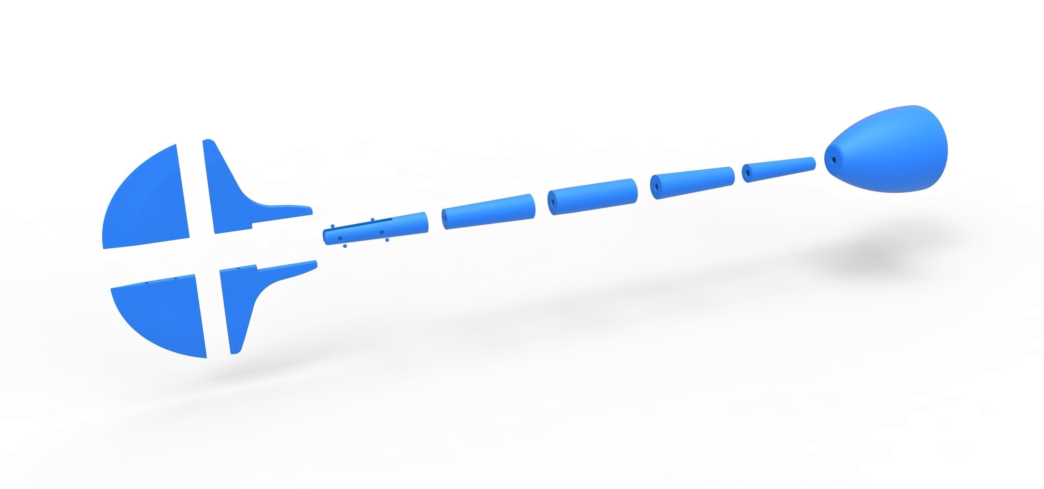 Vulcan Lirpa from Star Trek The Original Series 3D model 3D printable