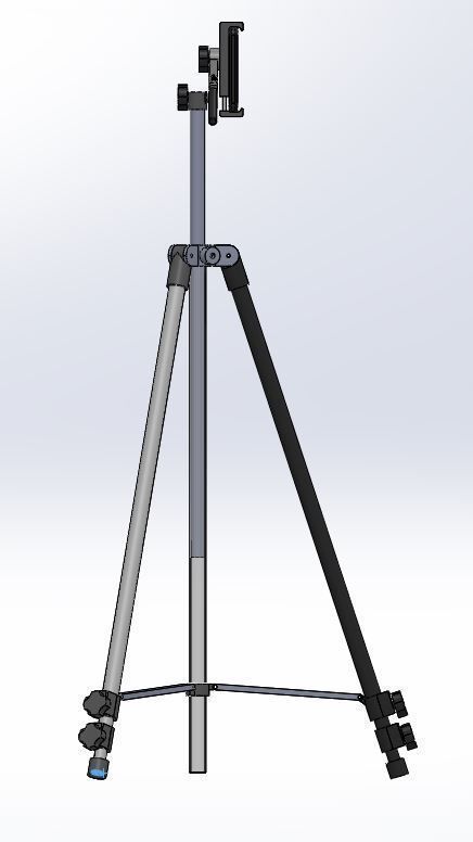 Smartphone tripod 3D model 3D printable | CGTrader