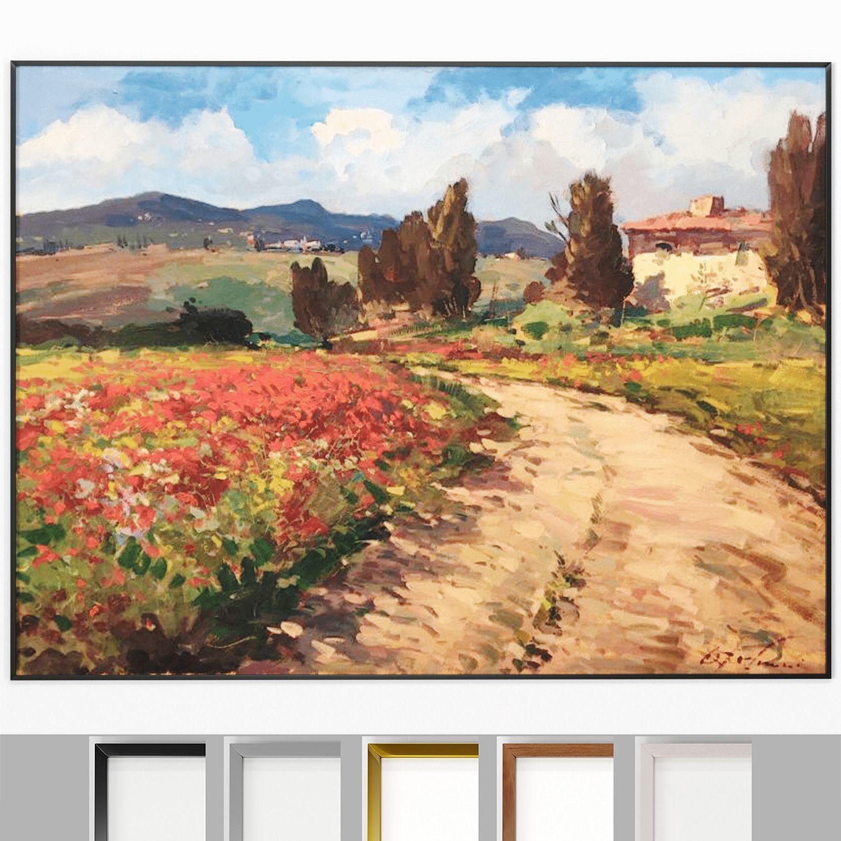 Art Frames 141 Impressionist Art 4 3D model CGTrader