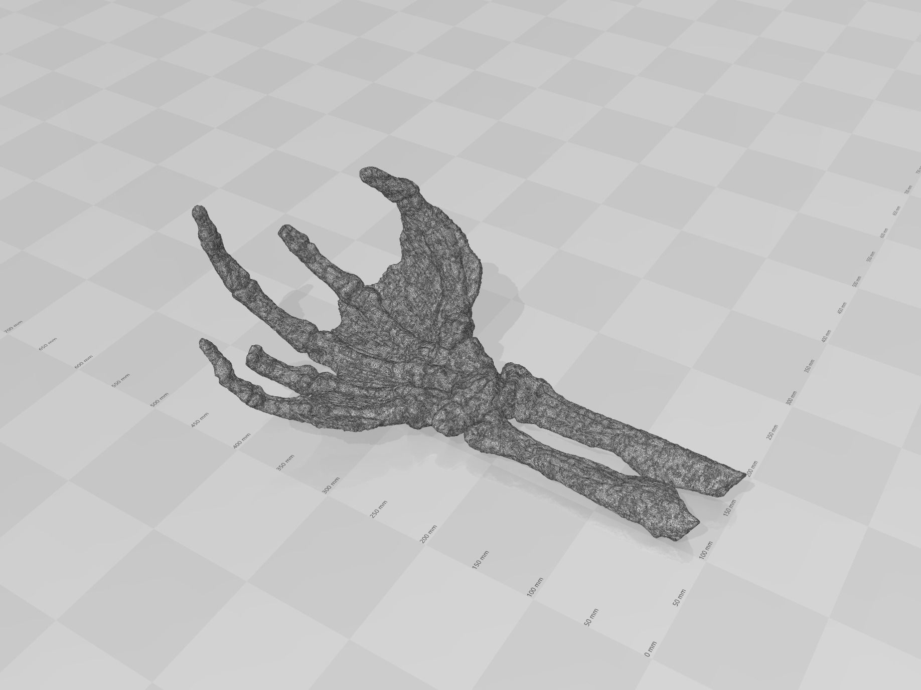 3d Printable Creature Fossil