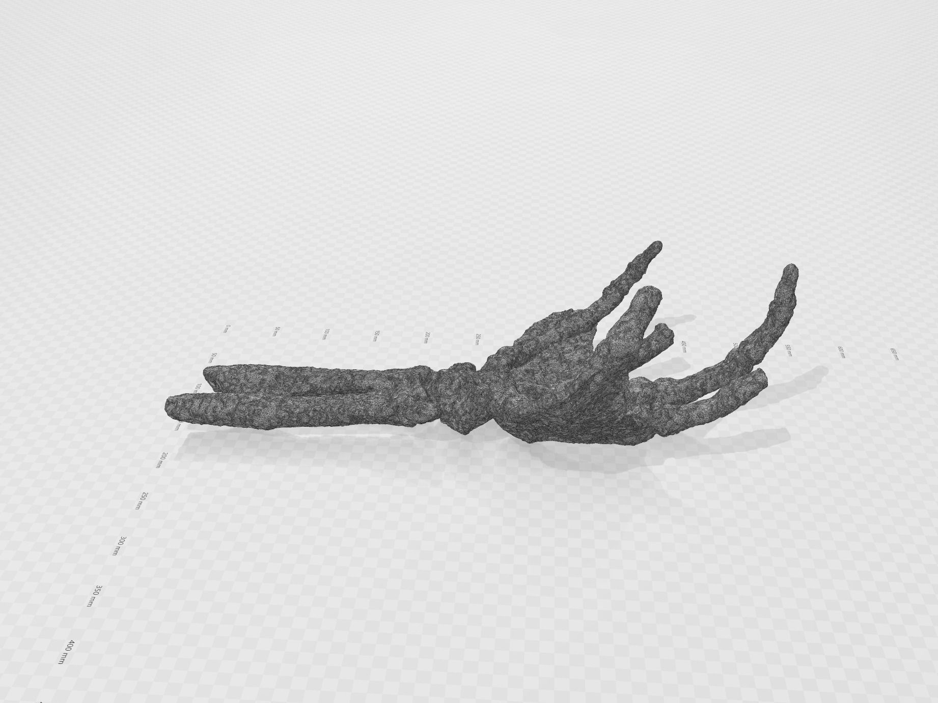 Creature From The Black Lagoon Fossil Hand 3D model 3D printable | CGTrader