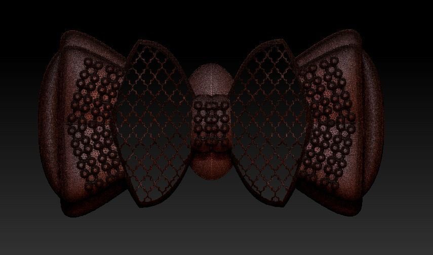 bow 1 3D model 3D printable | CGTrader