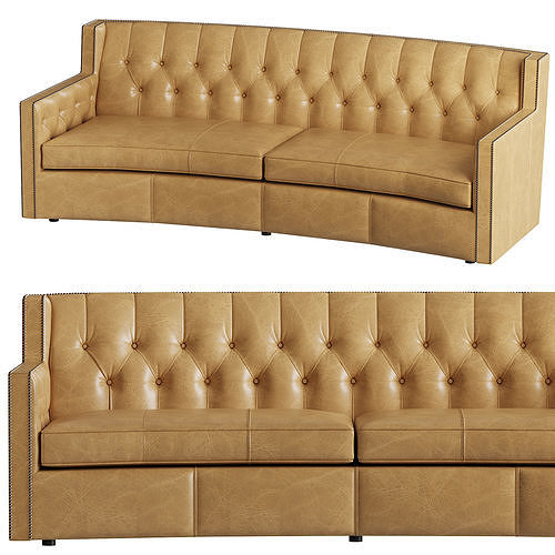 Candace Sofa 3d Model Cgtrader Candace Sofa 3d Model Cgtrader, Candace Leather Sofa
