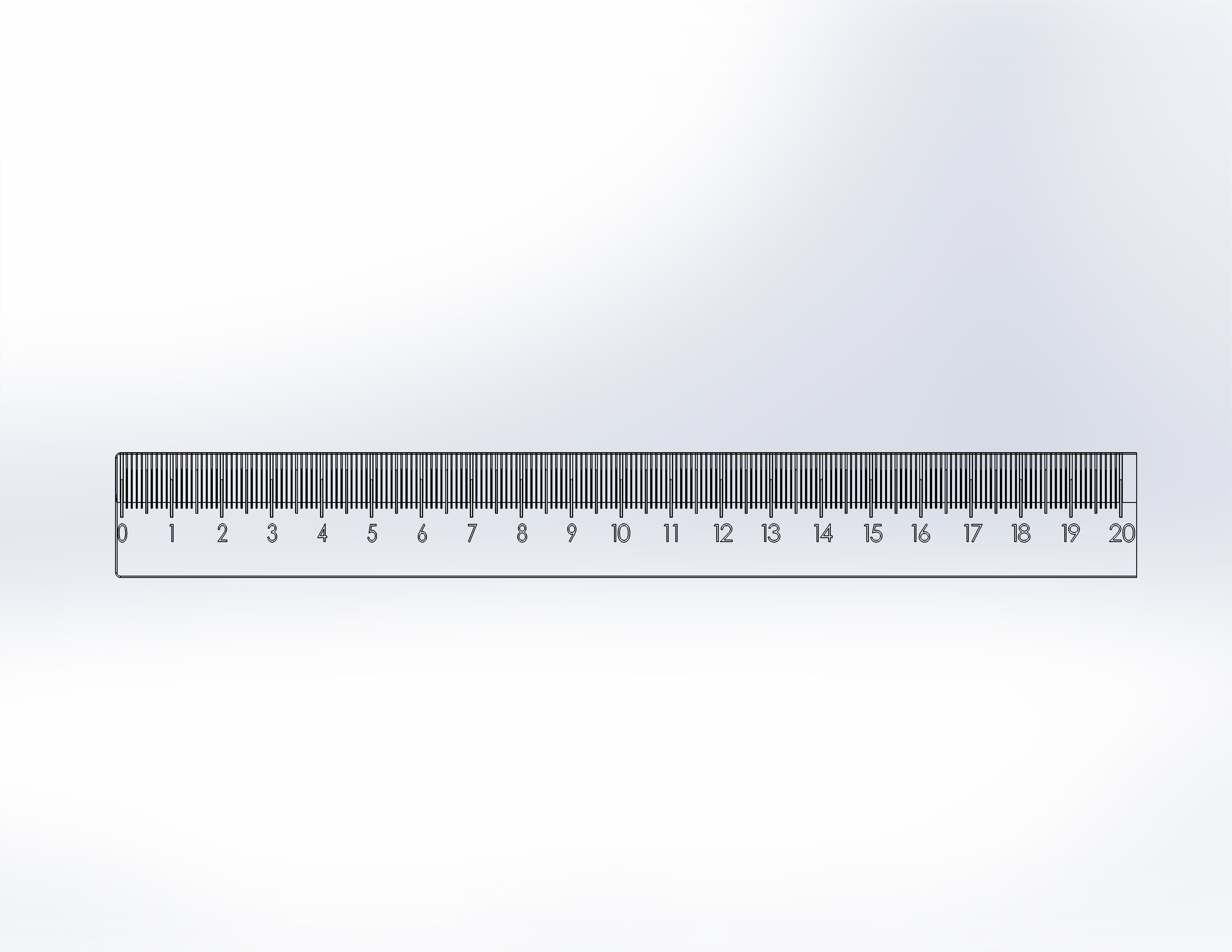 Ruler 20cm 3D Model 3D Printable CGTrader ruler-20cm-3d-model-3d-printable-cgtrader