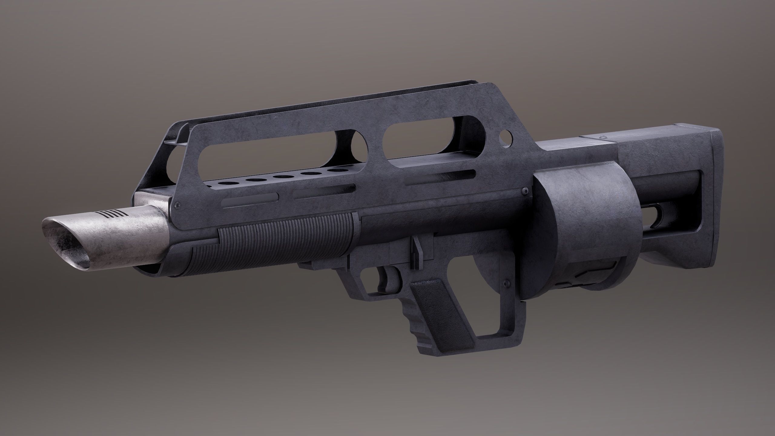 Pancor Jackhammer Rigged PBR