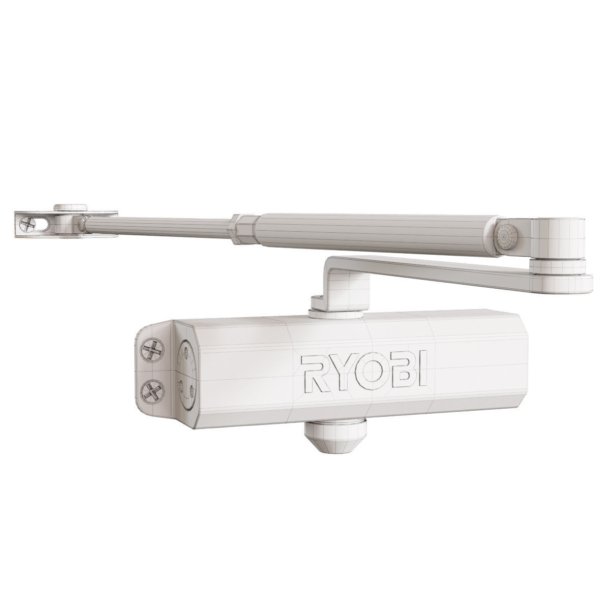 Door Closer 3D model CGTrader